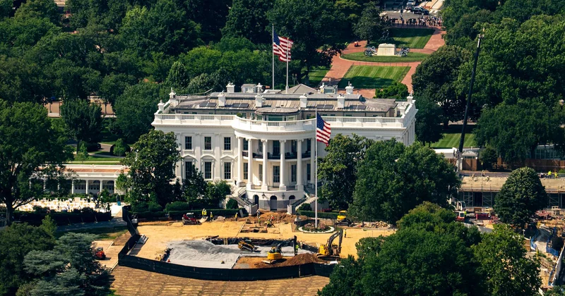 Трамп лично вмешался в торги за бетон для Белого дома Minval Politika