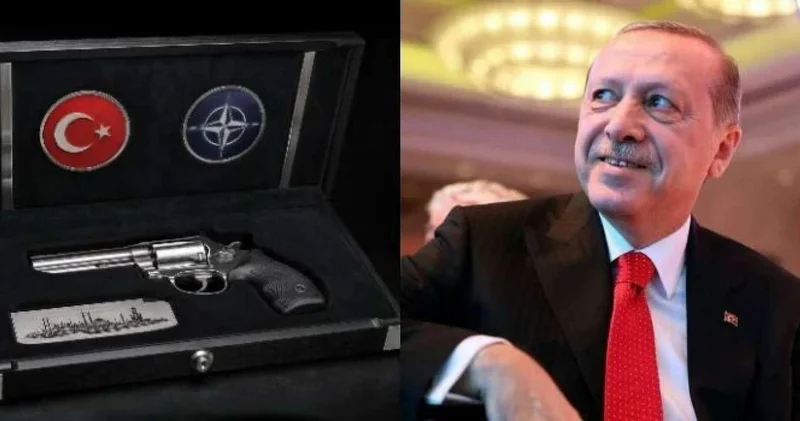 Ərdoğan NATO liderlərinə niyə tapança hədiyyə etdi? Diplomatik mesaj