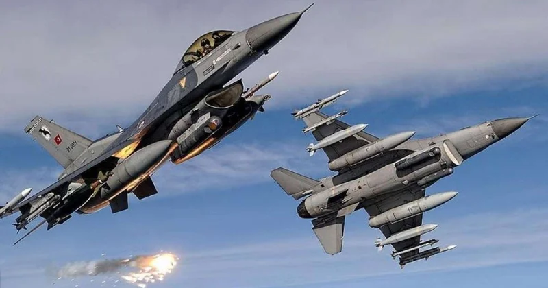 F 16 qırıcı təyyarəsi eniş zamanı alovlandı VİDEO