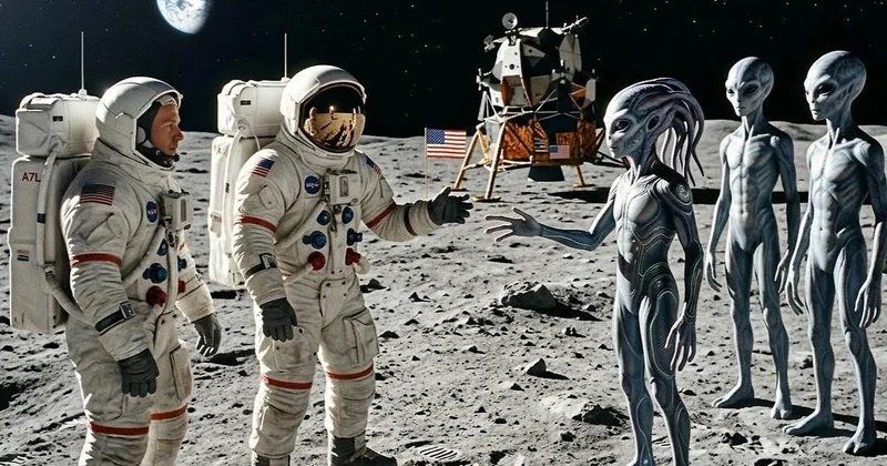 NASA astronavtları Ayda yadplanetlilər barədə susmağa məcbur edib
