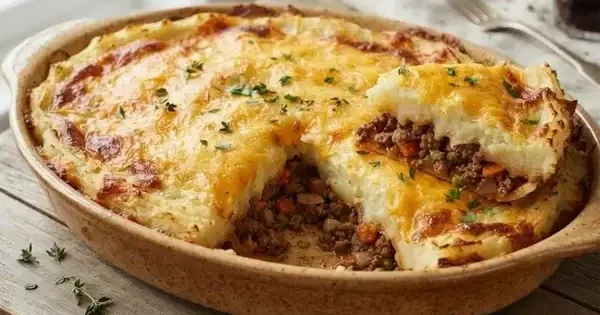 Hər qatında ayrı ləzzət: Cottage pie resepti