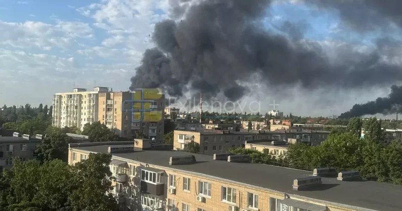 В Азове атаковано оборонное предприятие ВИДЕО / ФОТО
