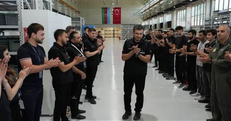 Сельчук Байрактар посетил Bayraktar Technologies в Азербайджане ФОТО