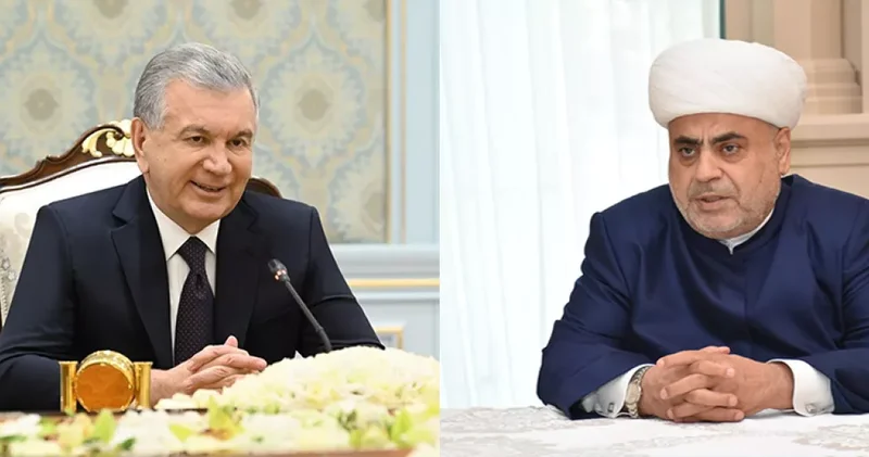 Мирзиёев вручил Пашазаде орден El yurt hurmati ФОТО