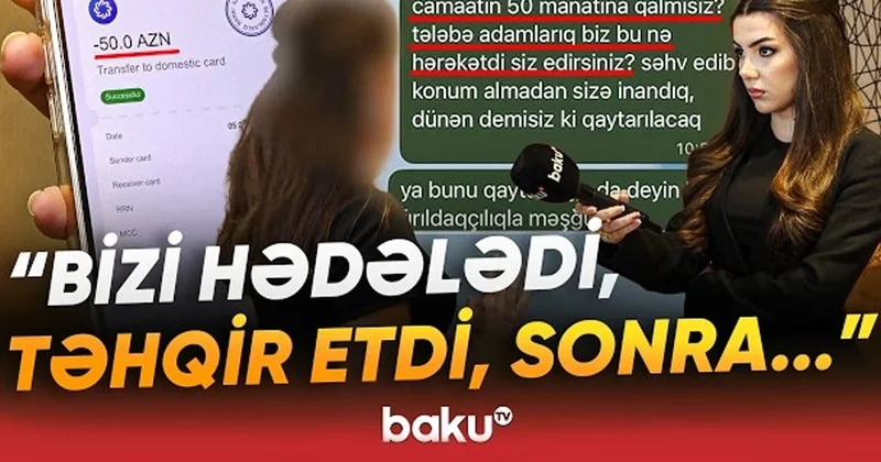 Kirayə ev tutmaq istəyən tələbə qızlar aldadıldıqlarını İDDİA EDİRLƏR VİDEO