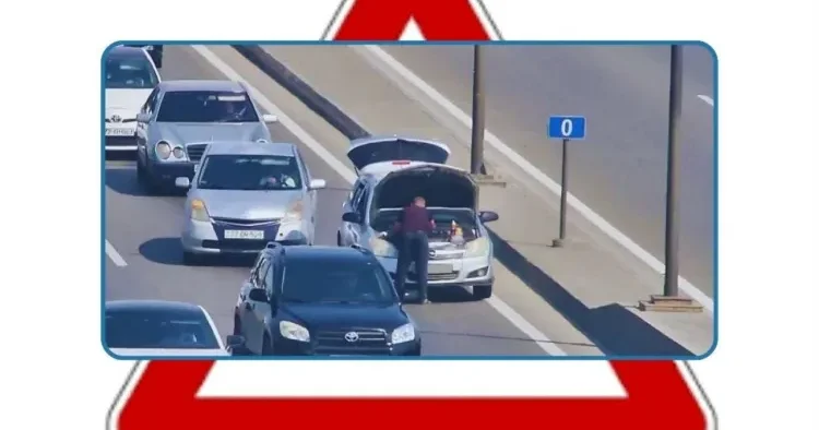Maşınınız yolda xarab olsa, bunları edin