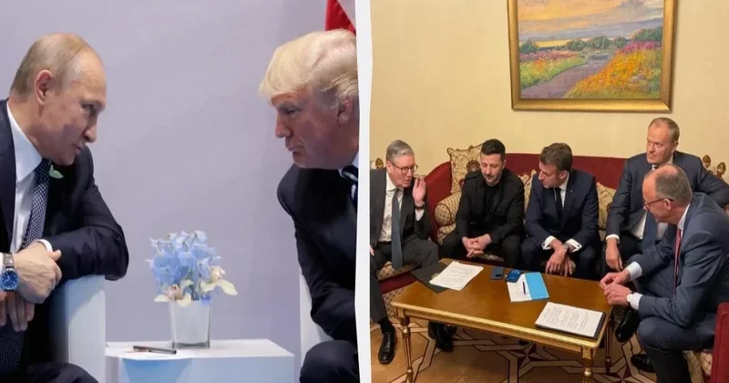Лидеры Европы сделали заявление перед встречей Путина и Трампа