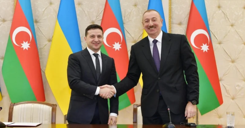 Ukrayna Prezidenti Volodimir Zelenski Prezident İlham Əliyevi təbrik edib