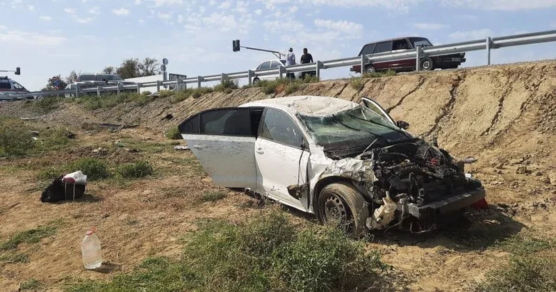 Dağıstanda yol qəzası olub