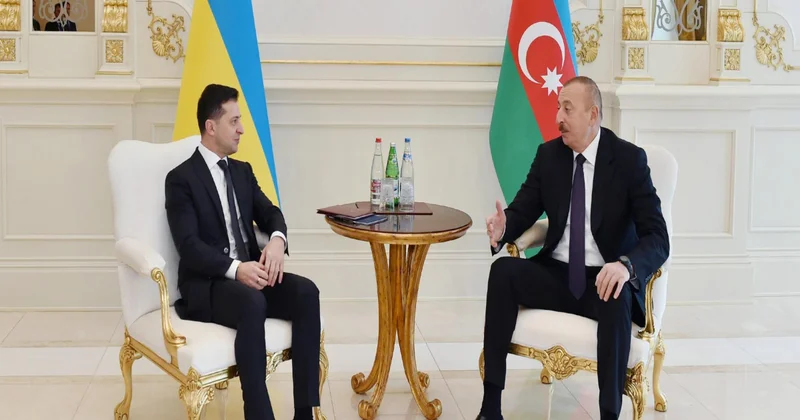 Zelenski və Əliyev bildirib ki, Azərbaycan ilə Ukrayna arasında energetika sahəsində əməkdaşlıq davam edəcək