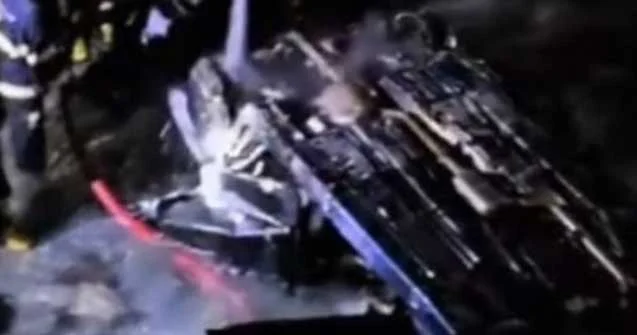 İsmayıllıda maşın körpüdən aşıb yandı Yaralılar var+ Video