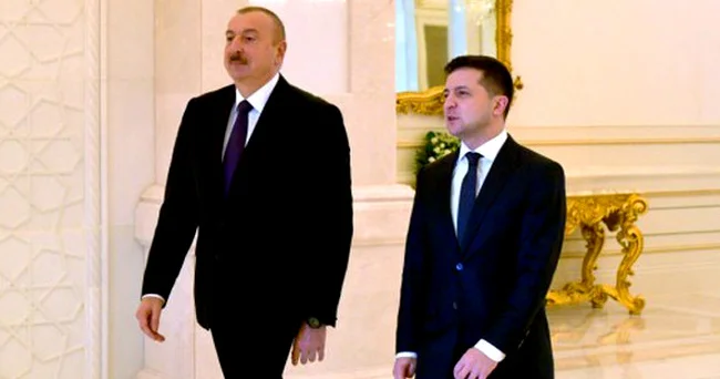 Volodimir Zelenski İlham Əliyevə zəng edib