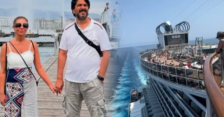 İlqar Mikayıloğlu ailəsi ilə kruizdə Video