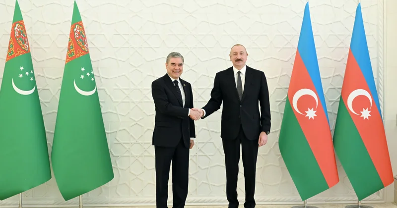 Prezident İlham Əliyev Qurbanqulu Berdiməhəmmədova zəng edib