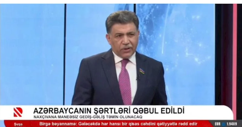 Deputatın canlı efirdə dili topuq vurdu: “Zəngəzur dəhlizi səmərəsiz ərazidir” VİDEO