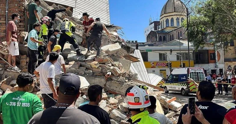 Kolumbiyada zəlzələ qurbanlarının sayı 110 u keçdi