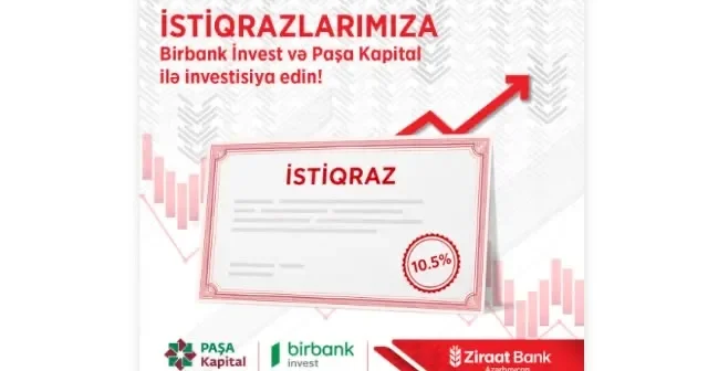 “Ziraat Bank Azərbaycan” 15 milyon AZN həcmində istiqraz emissiyasını təqdim edir!