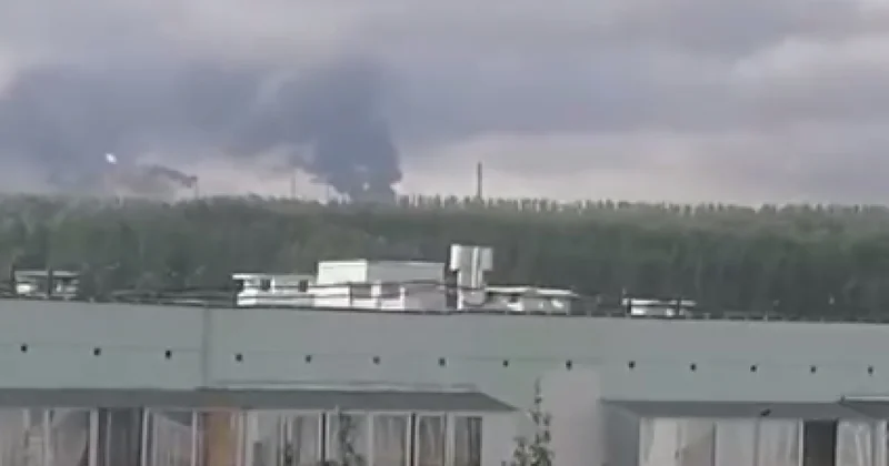 Атака на Татарстан. Беспилотники летят на Москву видео