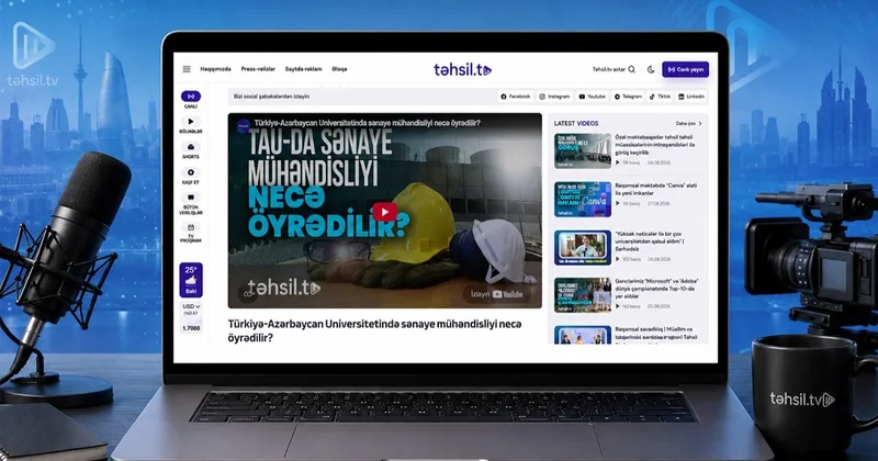 “Təhsil TV” nin yeni saytı istifadəyə verilib