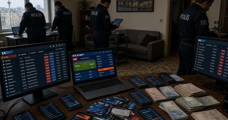 В Азербайджане раскрыта сеть незаконных онлайн ставок с оборотом 10 млн манатов
