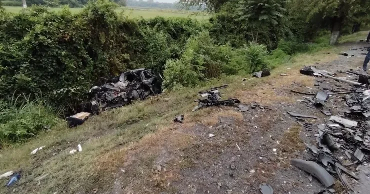 Balakəndə baş verən dəhşətli qəzanın VİDEOSU