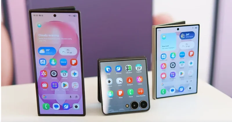 Samsung un yeni qatlanan telefonları Avropada rekord qırdı
