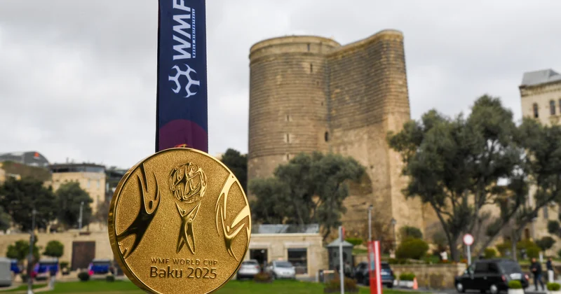 Bakıdakı dünya çempionatının medalları təqdim edildi