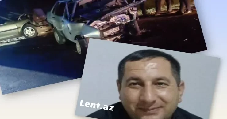 İcra başçısının qəzada ölən sürücüsüsün FOTOSU + VİDEO