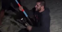Məşhur UFC çempionu İslam Maxaçev tilovla köpək balığı tutub (Video)