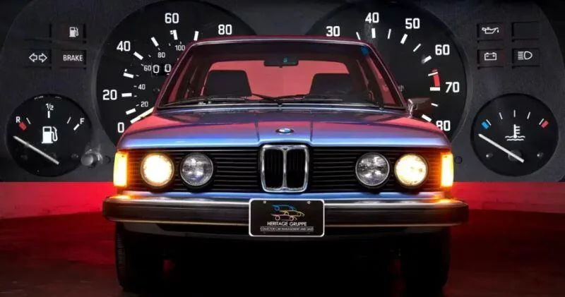Раритетный BMW 1977 года выставили на аукцион ФОТО