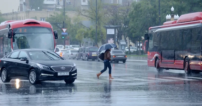 Azərbaycanda hava dəyişəcək: Yağış, leysan və dolu gözlənilir