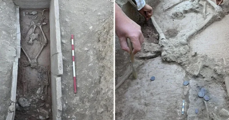 Türkiyədəki qədim Aspendos şəhərində təqribən 2400 yaşı olan güləşçinin məzarı tapılıb