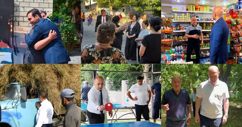 Seçiciləri ilə ən səmimi deputatlar: evlərə qonaq gedənlər, küçədə dərdləşənlər...