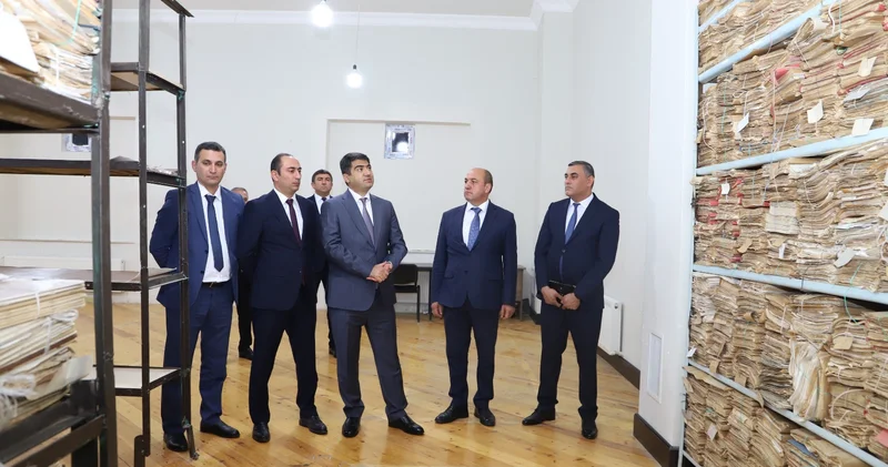 Ağstafa Rayon Dövlət Arxivi yeni ünvanda fəaliyyətini davam etdirir FOTOLAR