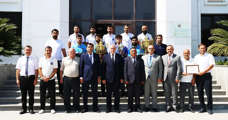 Sabirabadda “Marafon” futbol klubunun nümayəndə heyəti ilə görüş olub