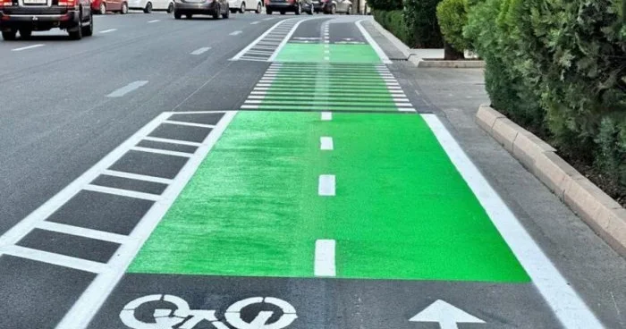 Bakıda tıxacı velosiped zolaqları yaradır? RƏSMİ