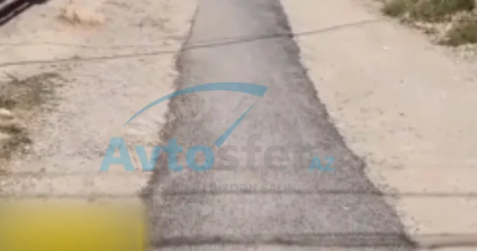 Bu yol ya “Formula 1” üçün çəkilib, ya da velosiped zolağı olacaq VƏTƏNDAŞ ŞİKAYƏTİ VİDEO