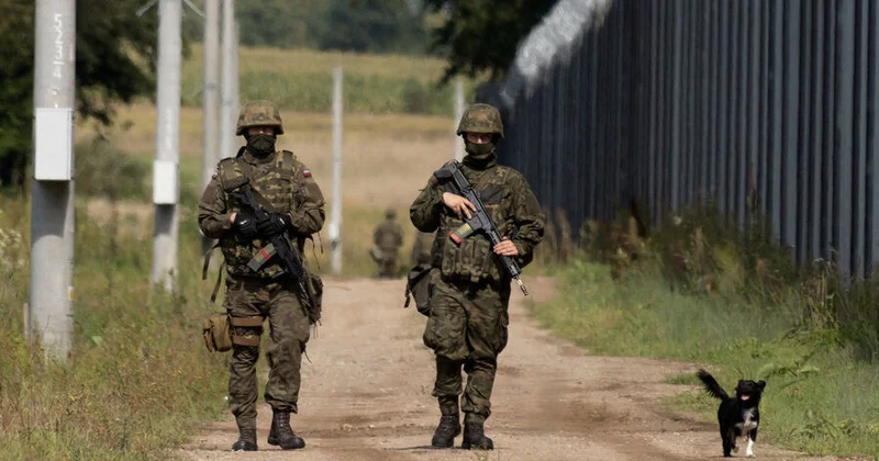 Польша стягивает военную технику к границе с Беларусью