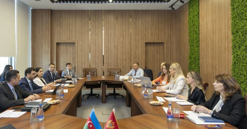 Monteneqronun nümayəndə heyəti ilə pensiya təminatı sahəsində müzakirələr aparılıb