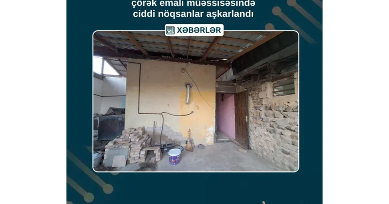 Ordubadda çörək emalı müəssisəsinin fəaliyyətində nöqsan aşkarlanıb