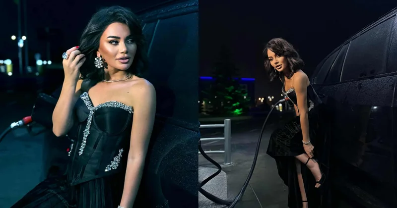 Zeynəbdən yanacaqdoldurma məntəqəsində FOTOSESSİYA