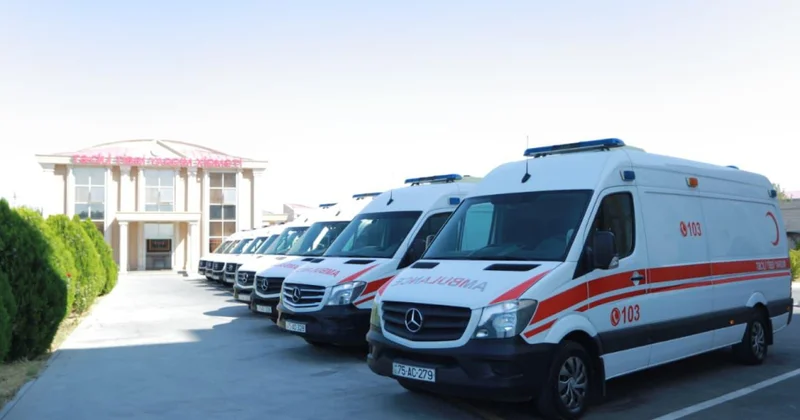 Muxtar respublikada təcili tibbi yardım avtomobilləri yeni avadanlıqlarla təmin olunub