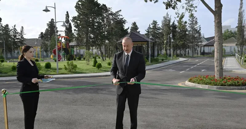 İlham Əliyev açılışda iştirak etdi FOTOLAR