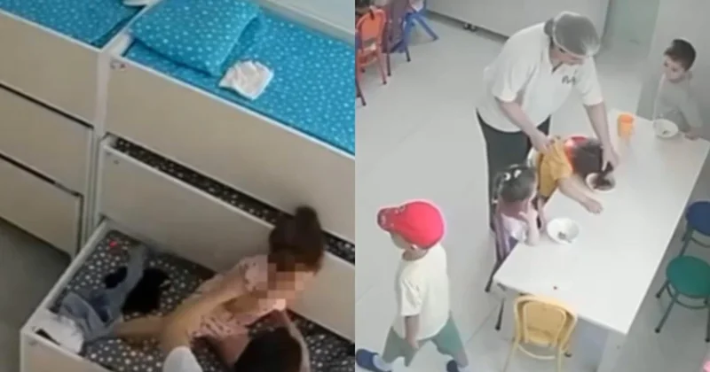 Bakıda məşhur uşaq bağçasında ŞOK GÖRÜNTÜLƏR yayıldı