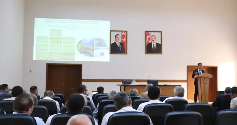 Kürdəmirdə su ehtiyatlarının qorunması ilə bağlı tədbir keçirildi FOTO