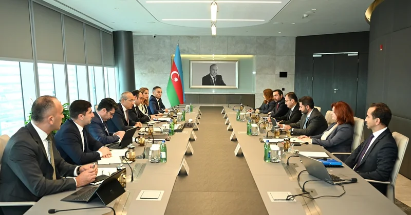 Mikayıl Cabbarov Serhat Köksalın rəhbərlik etdiyi nümayəndə heyəti ilə görüşüb