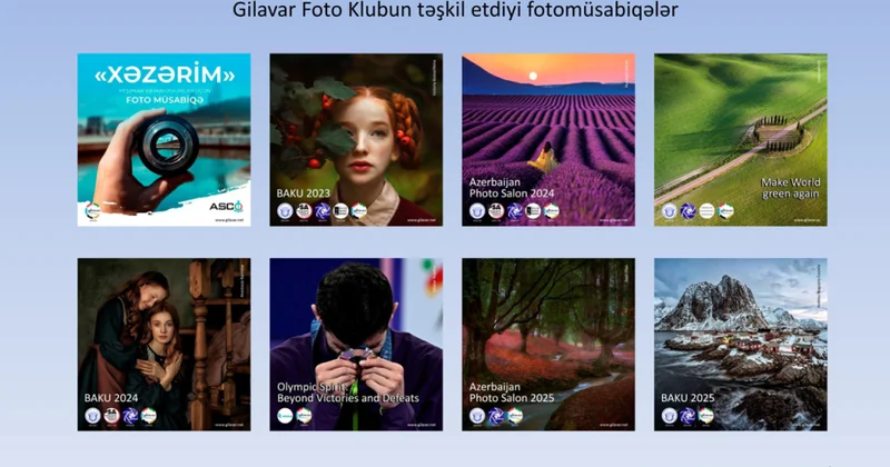 Azərbaycan fotoqrafları beynəlxalq uğurlara imza atır