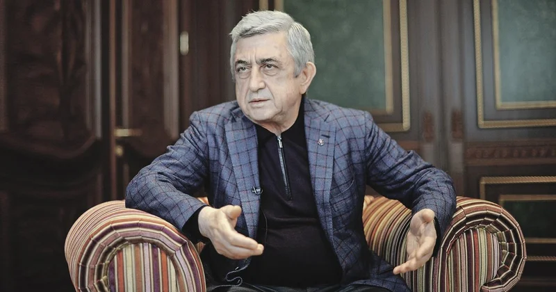 Mənə Koçaryanla bağlı sual verməyin! Sarkisyan