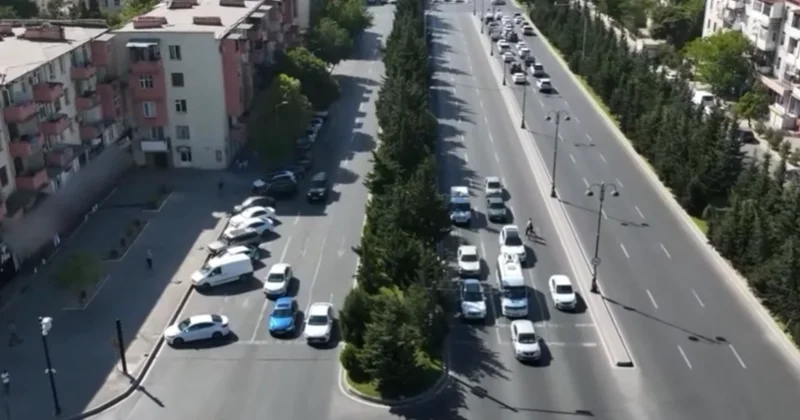 Bakıda sürücüləri çaşdıran TƏHLÜKƏLİ DÖNGƏ