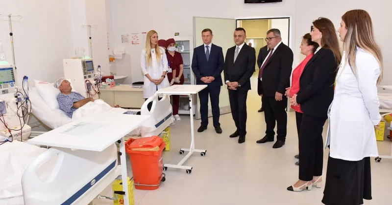 Sumqayıt Tibb Mərkəzində yeni Hemodializ şöbəsi fəaliyyətə başladı FOTO